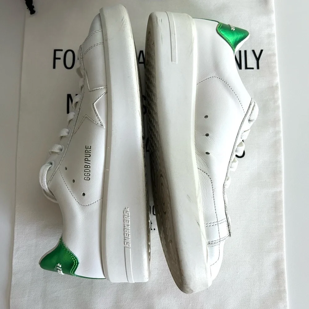 GOLDEN GOOSE PURE STAR SNEAKERS SIZE 7 - Picture 7 of 12